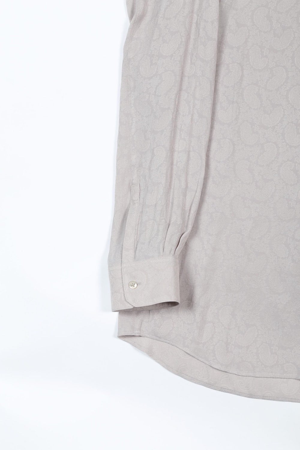 Paisley Frill Shirt (Bisque)