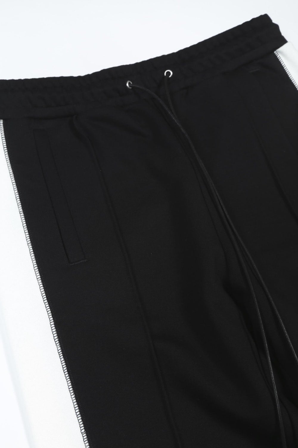 Side Line Track Pants (Black×Off White)