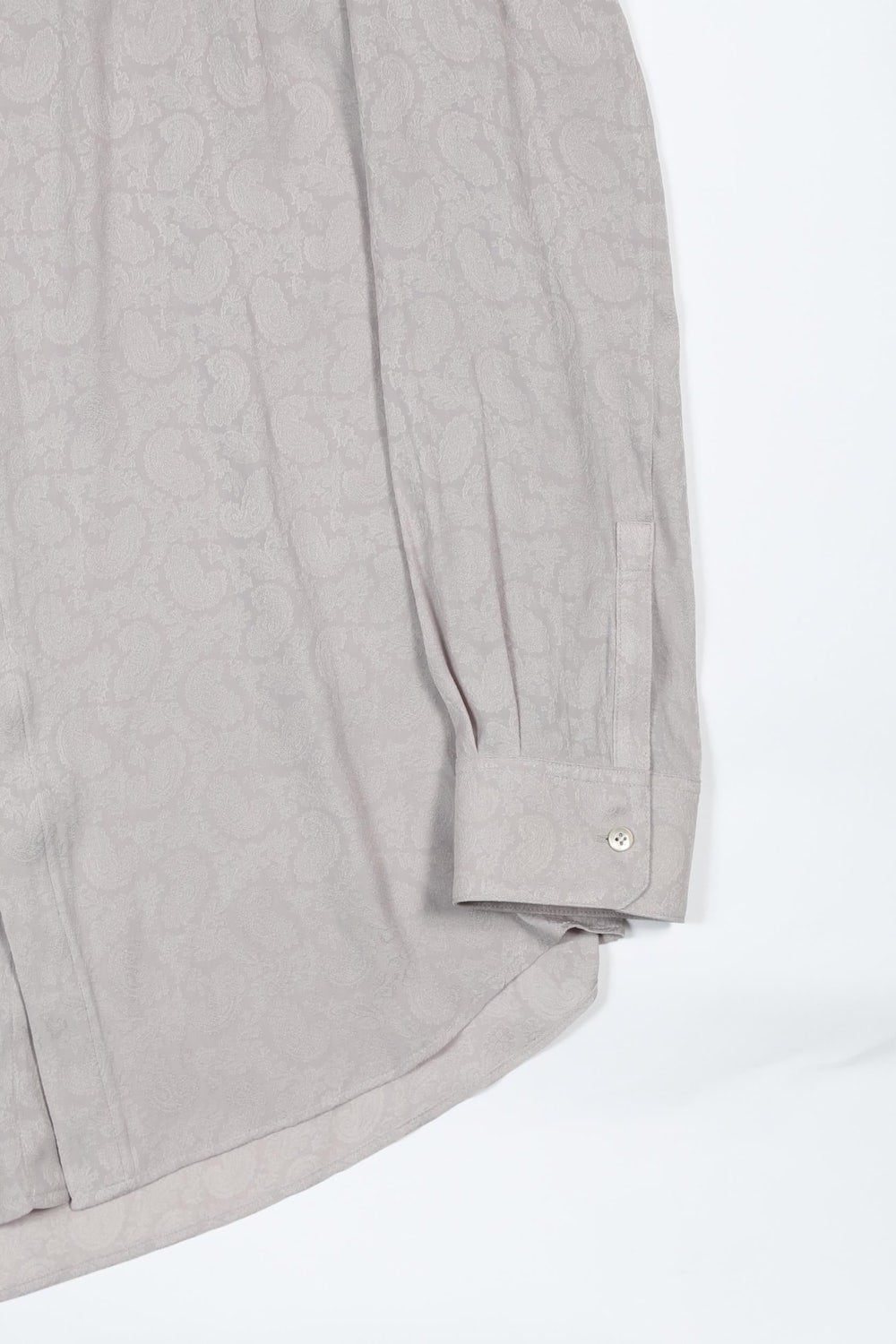 Paisley Frill Shirt (Bisque)