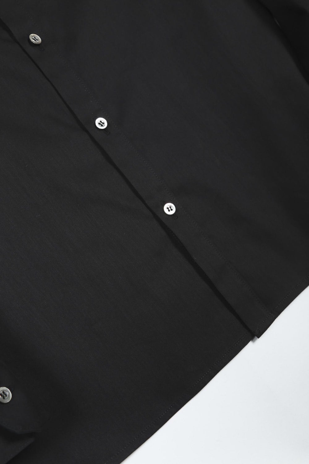 Broadcloth Regular Shirt (Black)