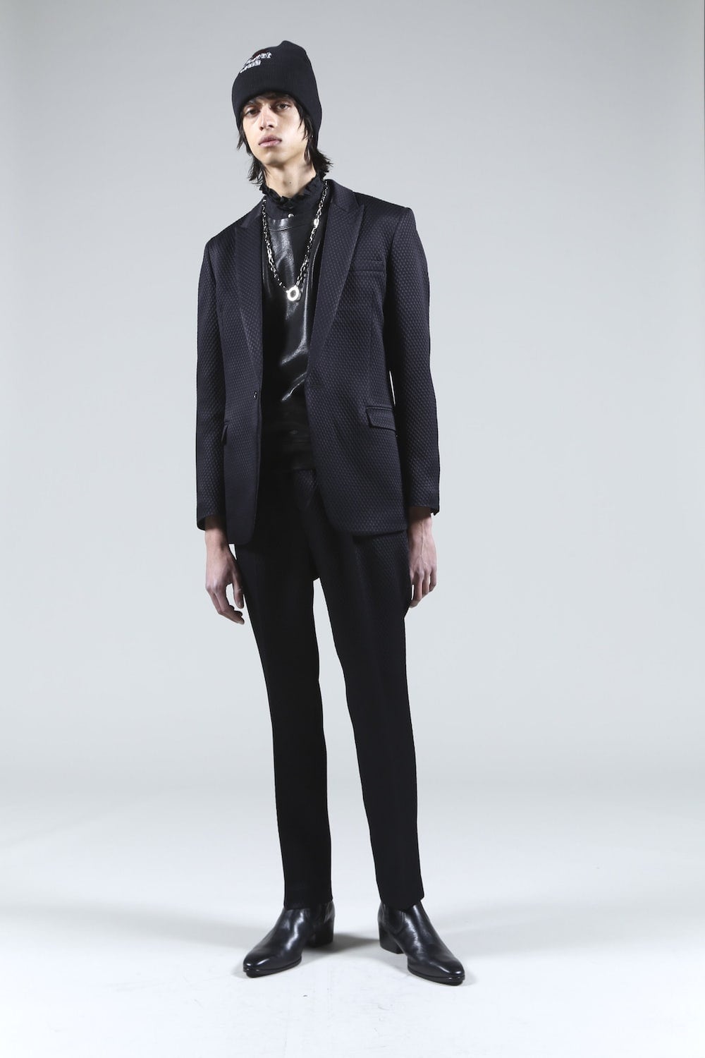 Jacquard Pants (Black)