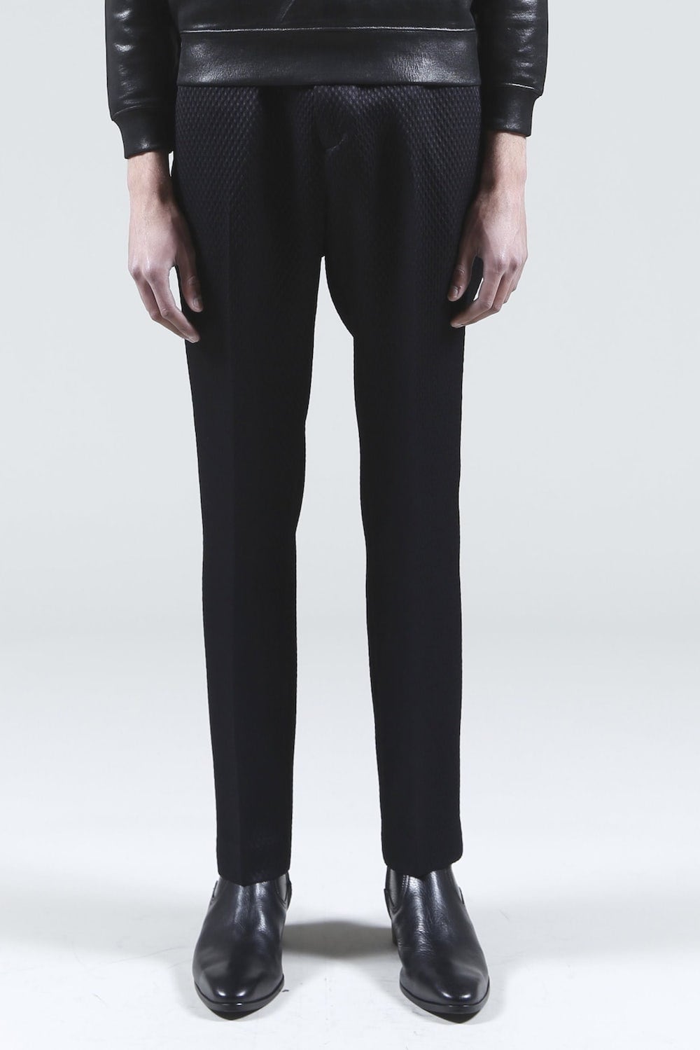 Jacquard Pants (Black)