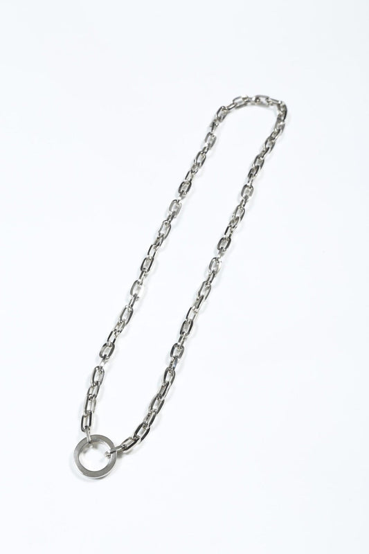 Ring + Cable chain necklace