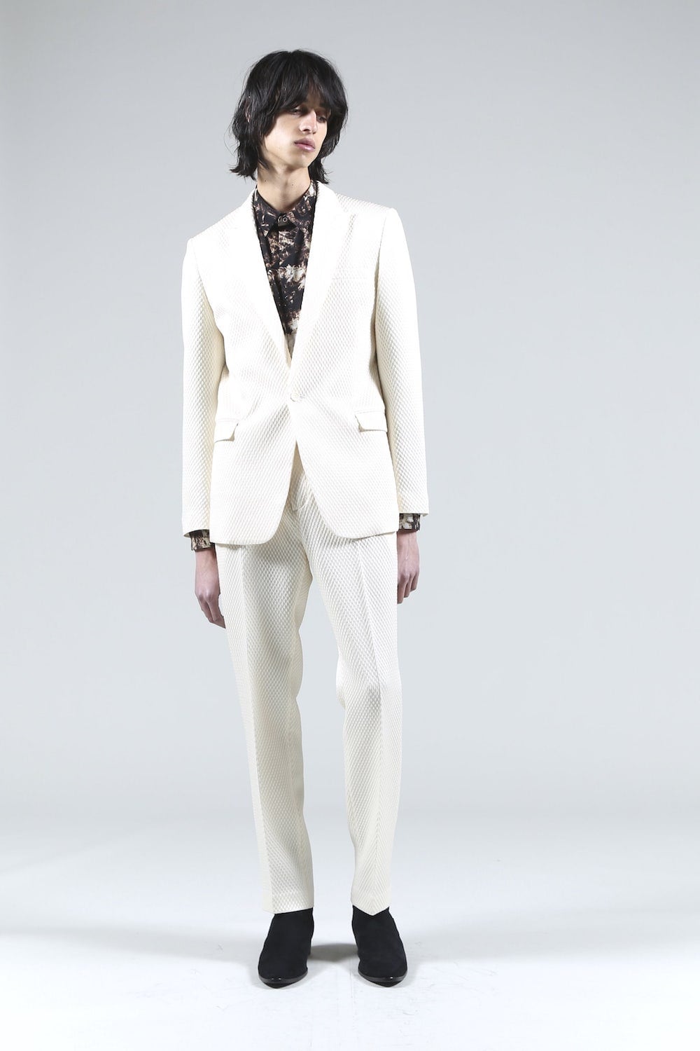 Jacquard Pants (Cream)