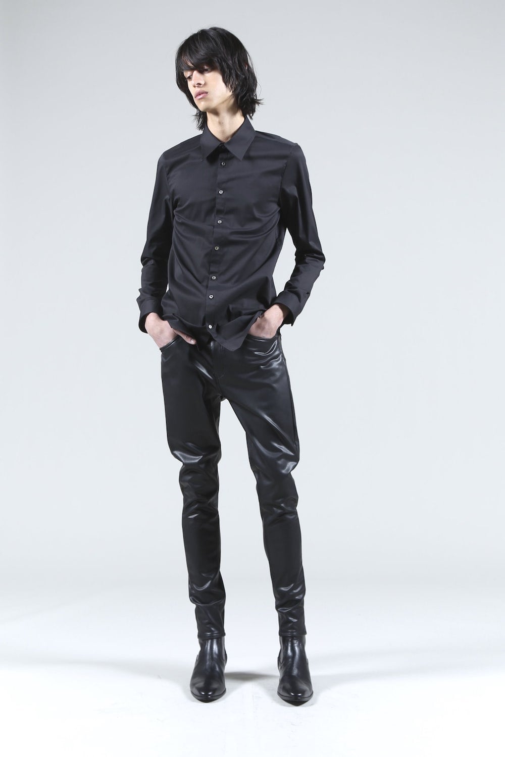 Broadcloth Regular Shirt (Black)