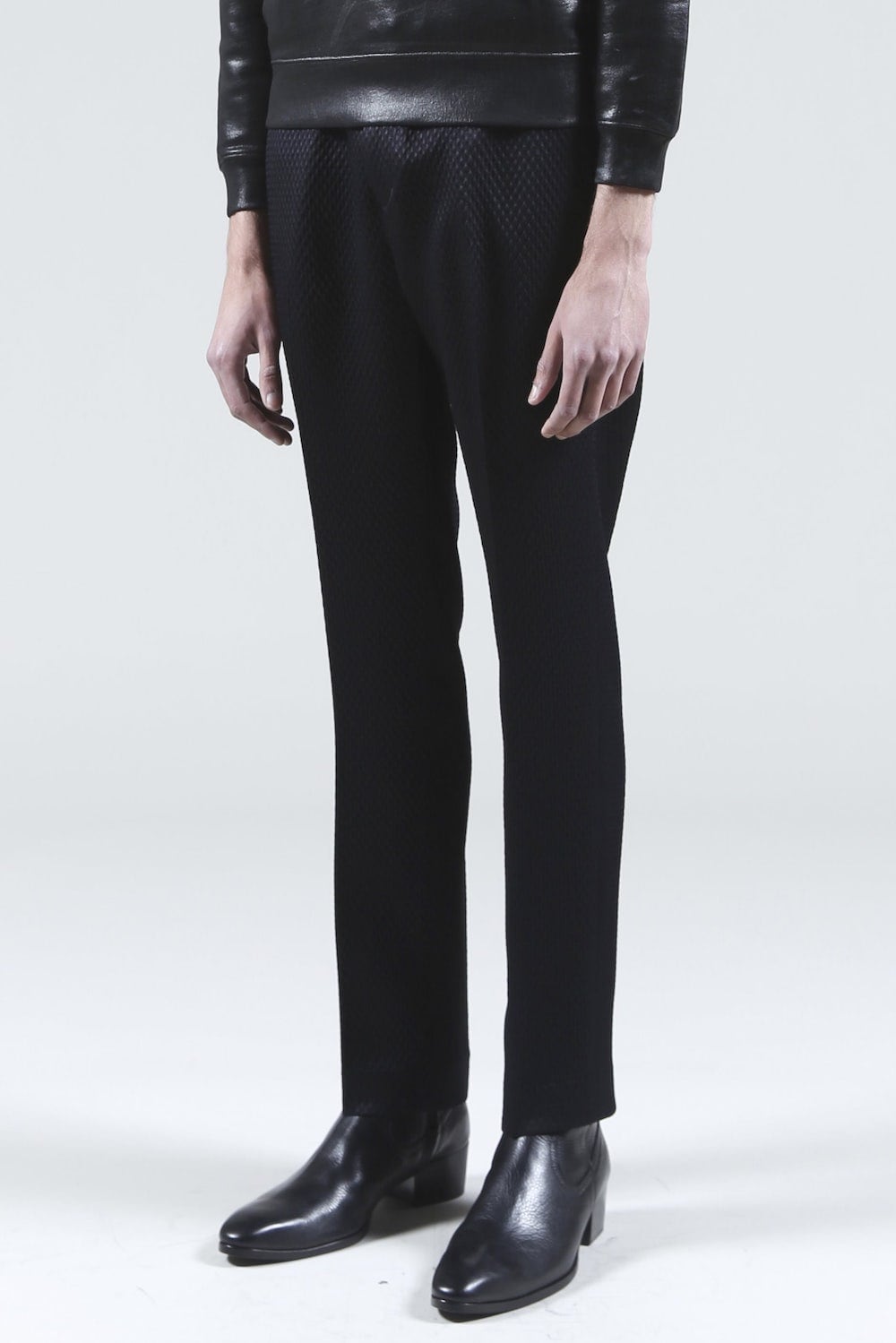 Jacquard Pants (Black)