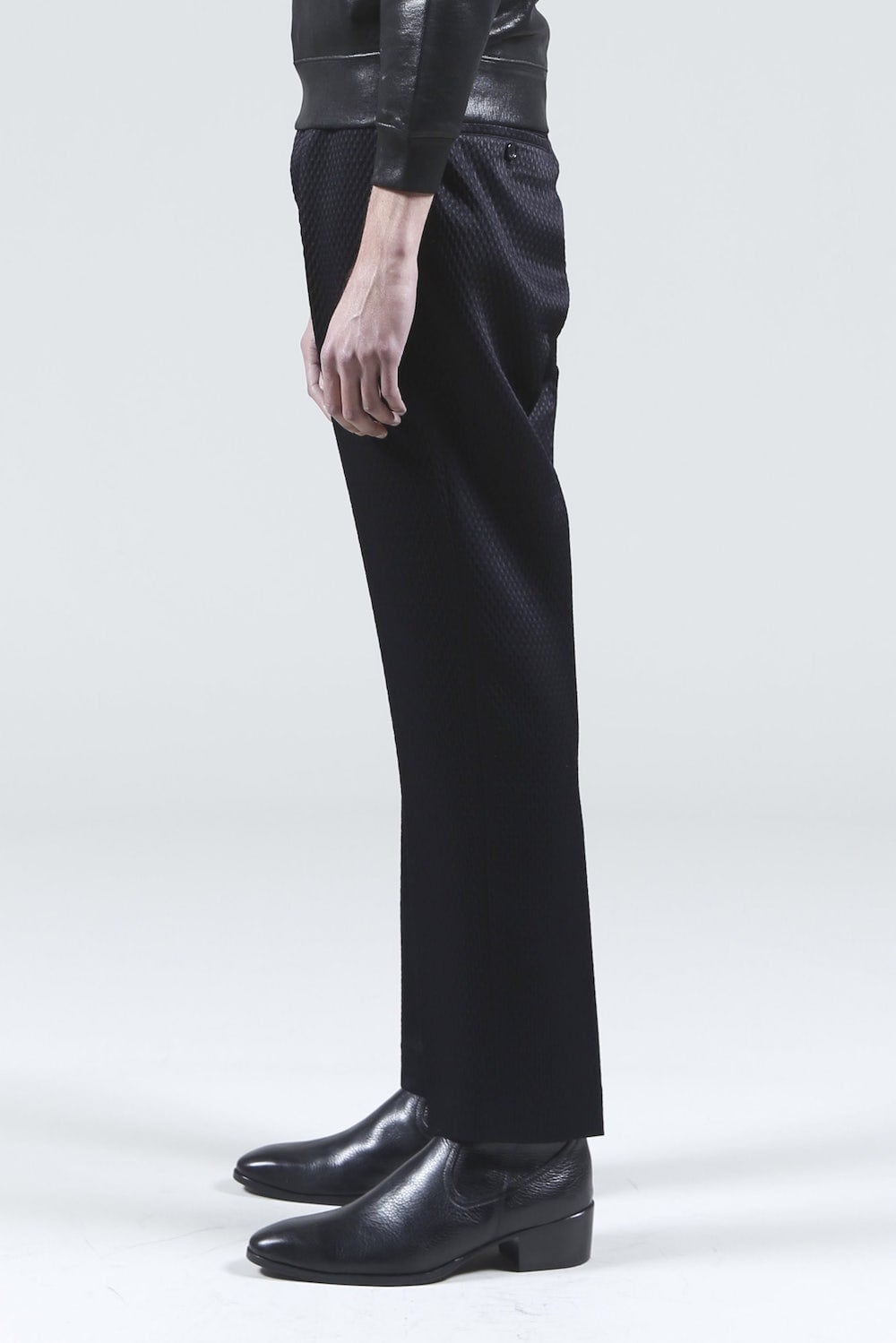 Jacquard Pants (Black)