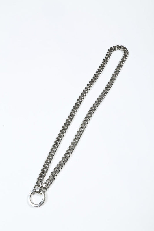 Ring + Flat link chain necklace