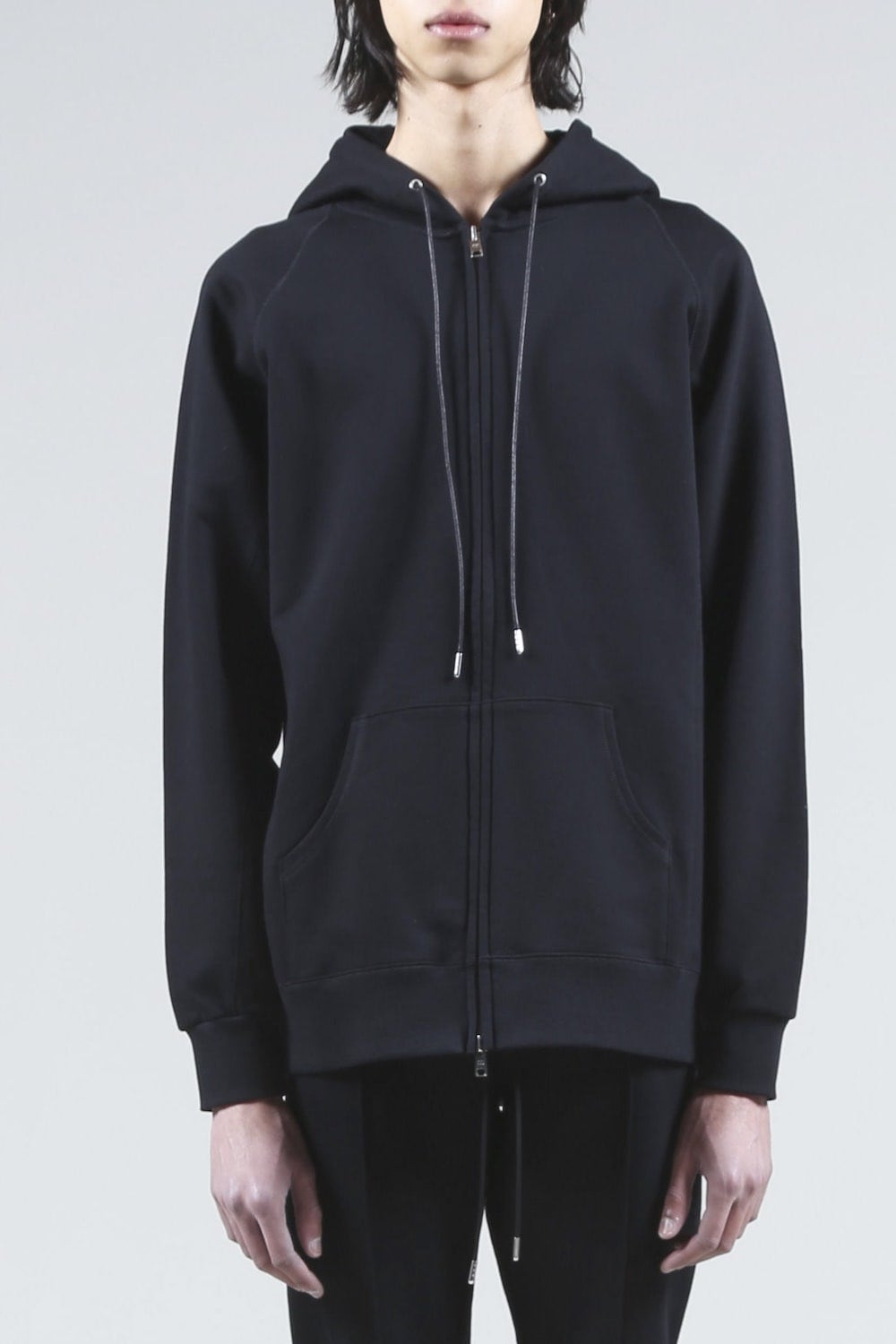 Zip Up Hoodie (Black)