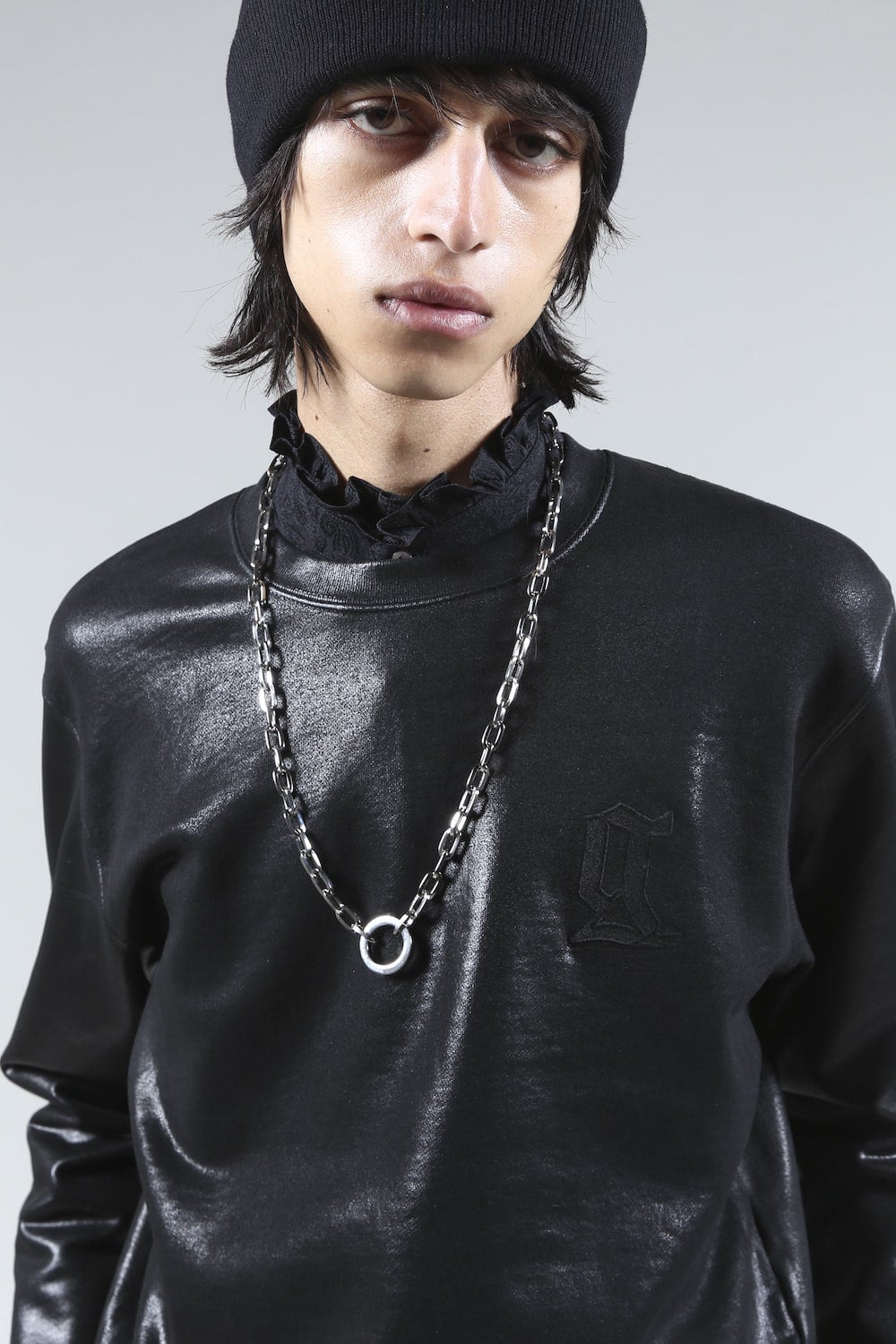 Ring + Cable chain necklace