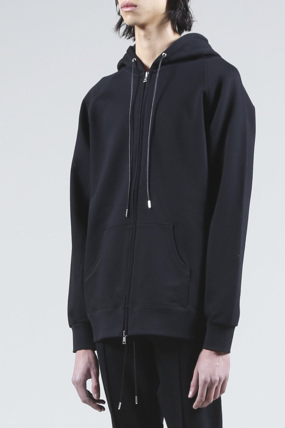 Zip Up Hoodie (Black)