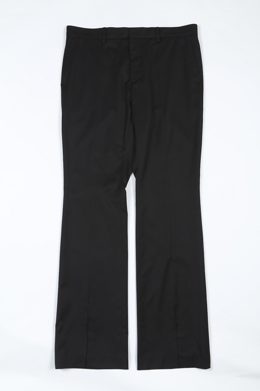 Slit Flare Pants (Black)