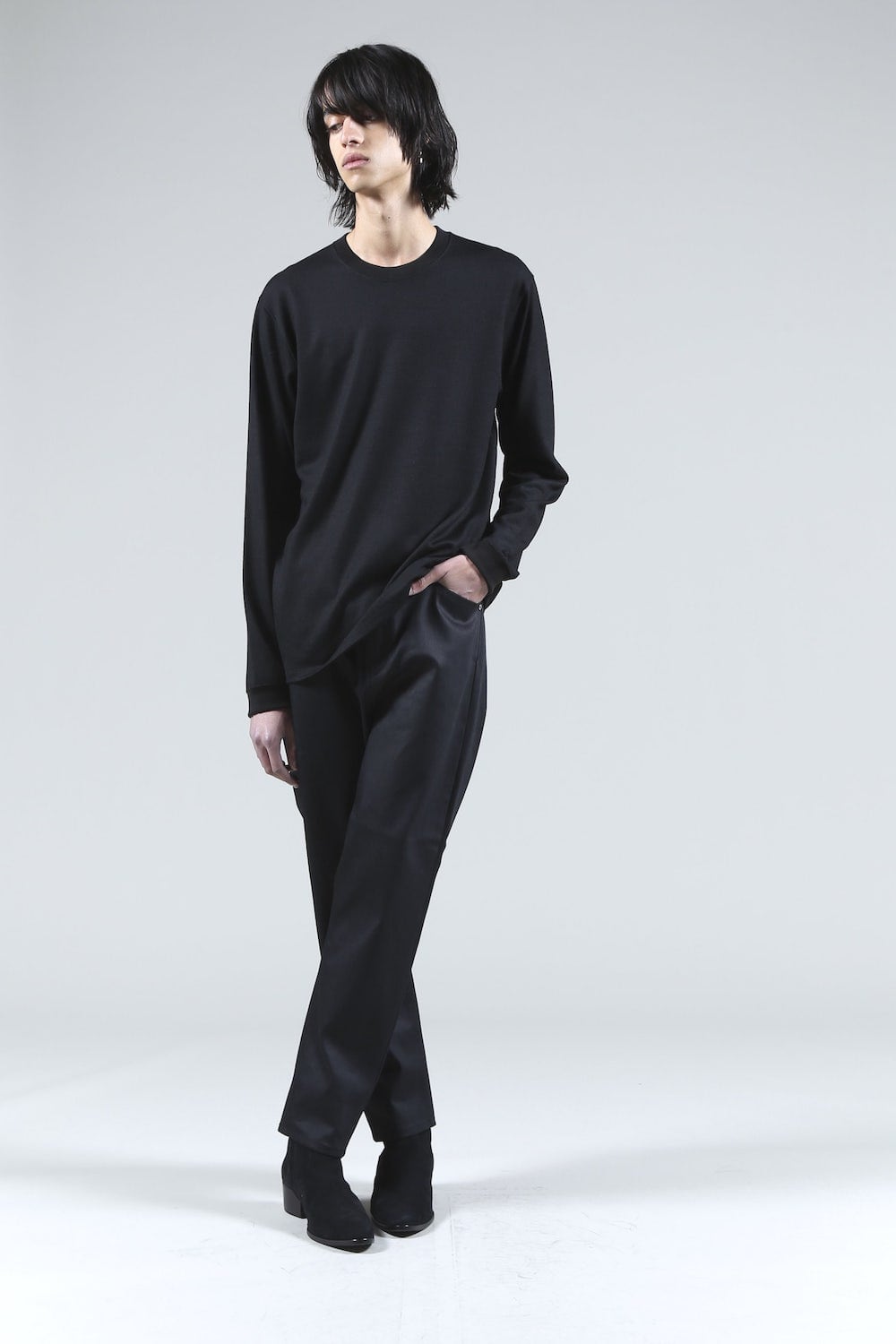 Rigid Saruel Denim Pants