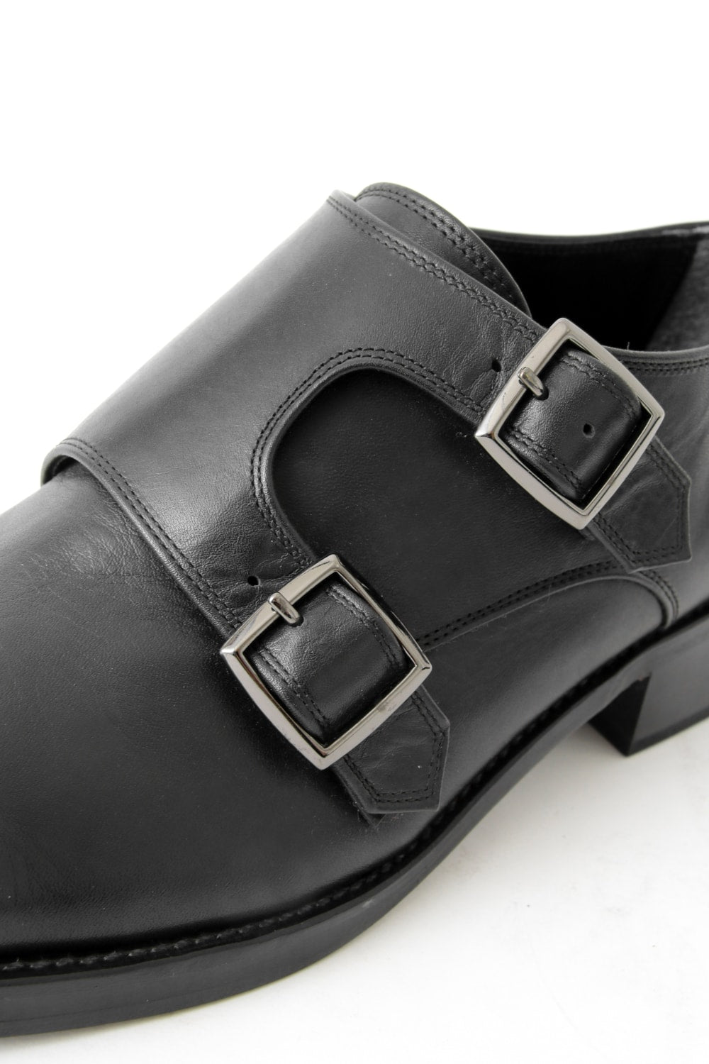 GalaabenD 15S Glenson Kip Double Monk Strap Shoes