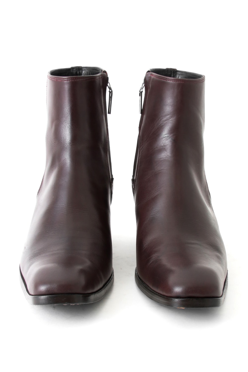 GalaabenD 16SS BASIC Glenson Kip Heel Boots BORDEAUX