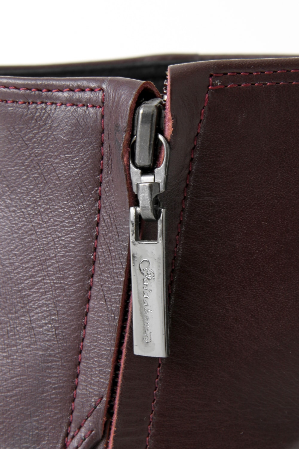 GalaabenD 16SS BASIC Glenson Kip Heel Boots BORDEAUX