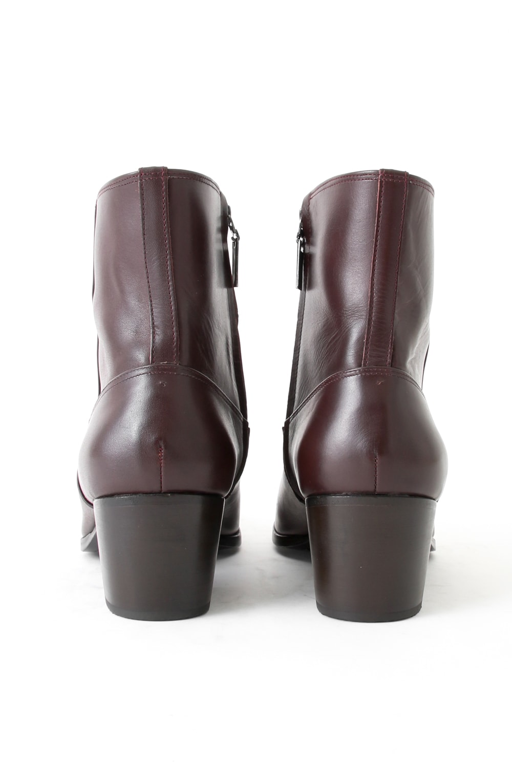 GalaabenD 16SS BASIC Glenson Kip Heel Boots BORDEAUX