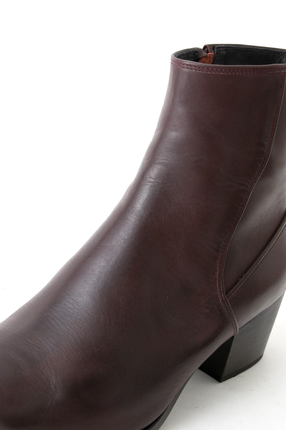 GalaabenD 16SS BASIC Glenson Kip Heel Boots BORDEAUX