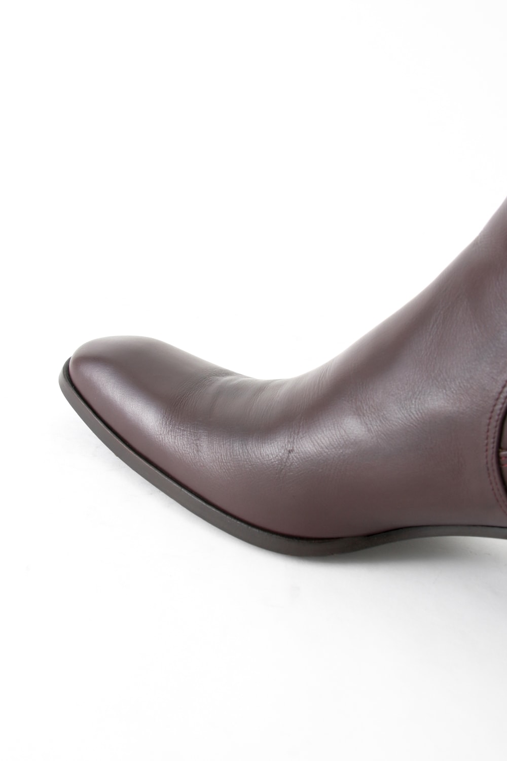 GalaabenD 16SS BASIC Glenson Kip Heel Boots BORDEAUX