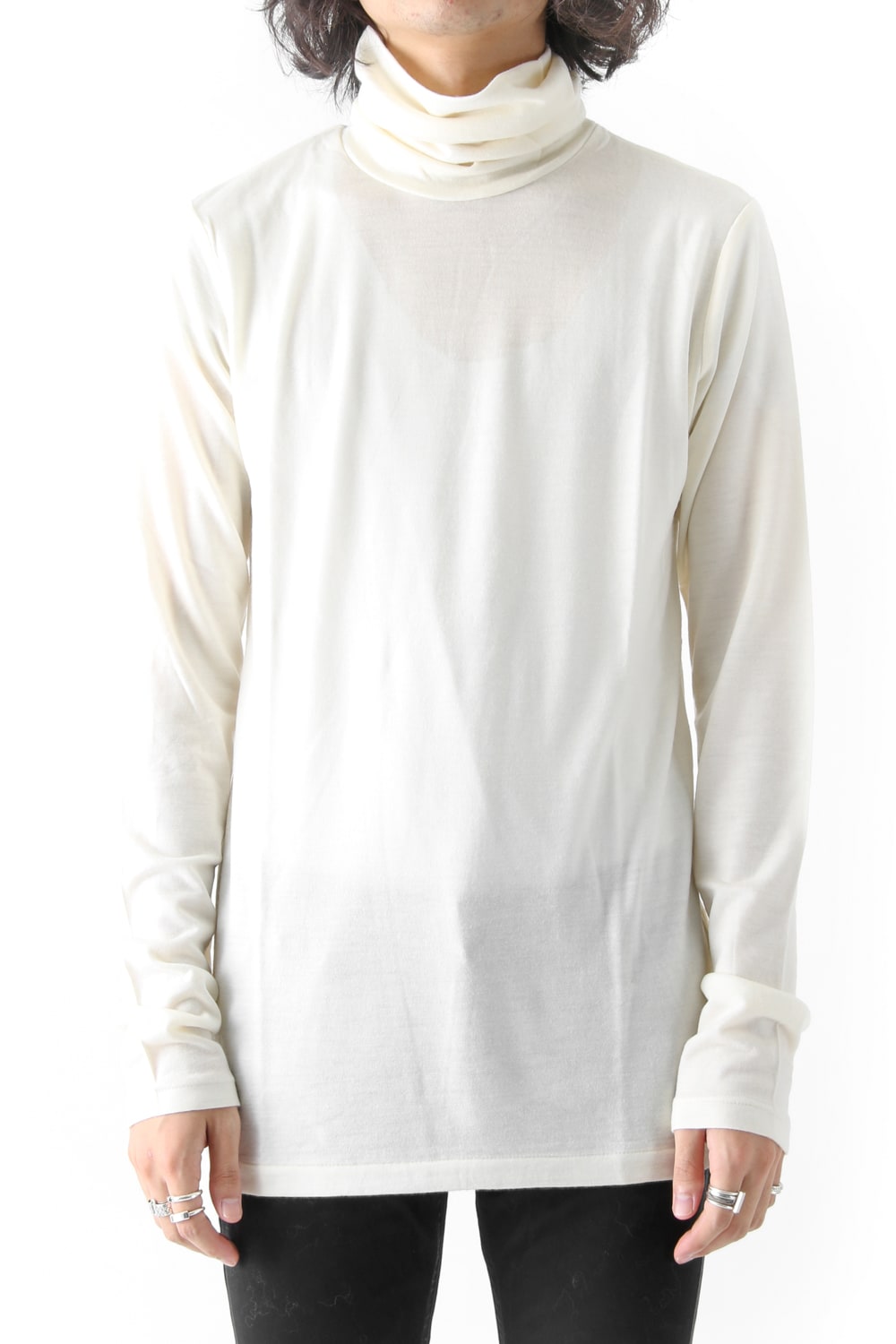 2/72 WASHER PULLOVER PLAIN STITCH LONG SLEEVE