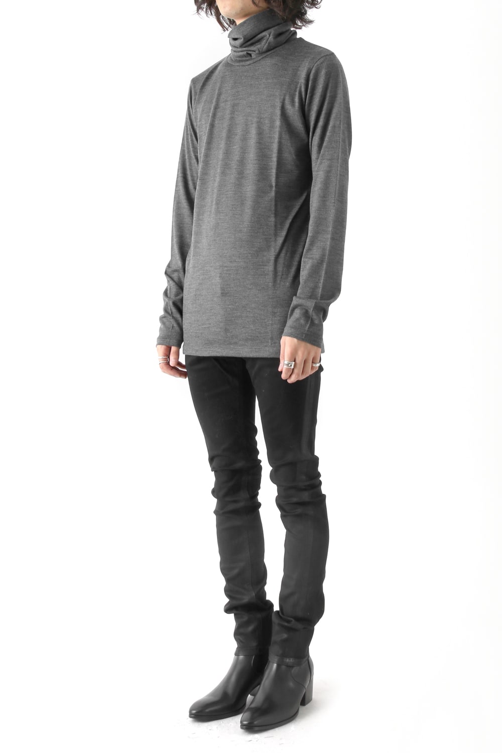 2/72 WASHER PULLOVER PLAIN STITCH LONG SLEEVE