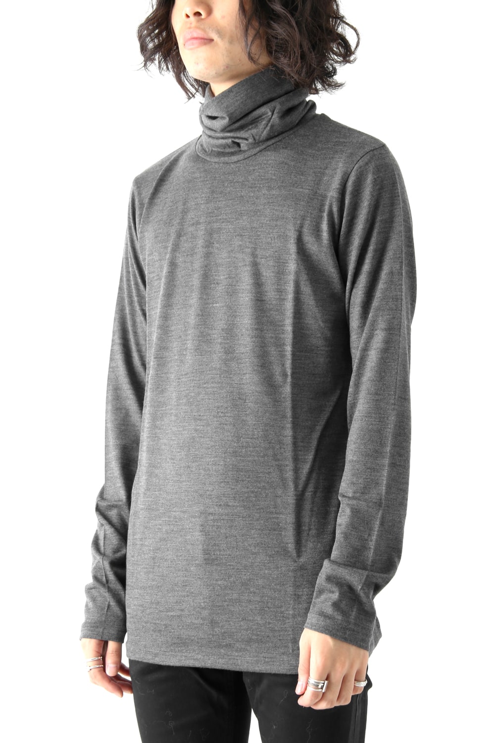 2/72 WASHER PULLOVER PLAIN STITCH LONG SLEEVE