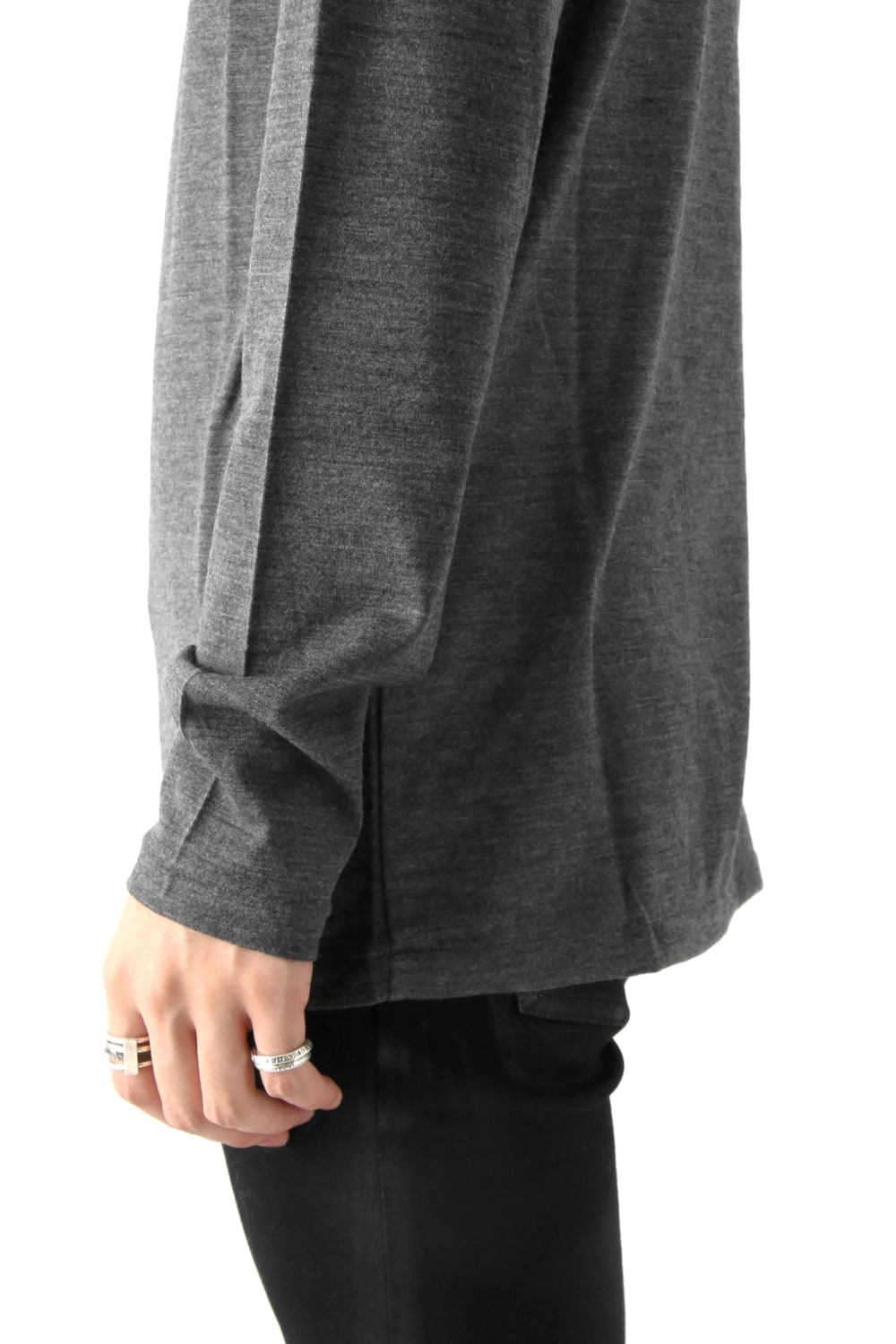 2/72 WASHER PULLOVER PLAIN STITCH LONG SLEEVE