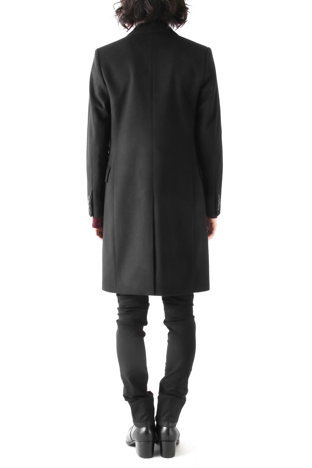 SUPER 120's BEAVER MELTON COAT