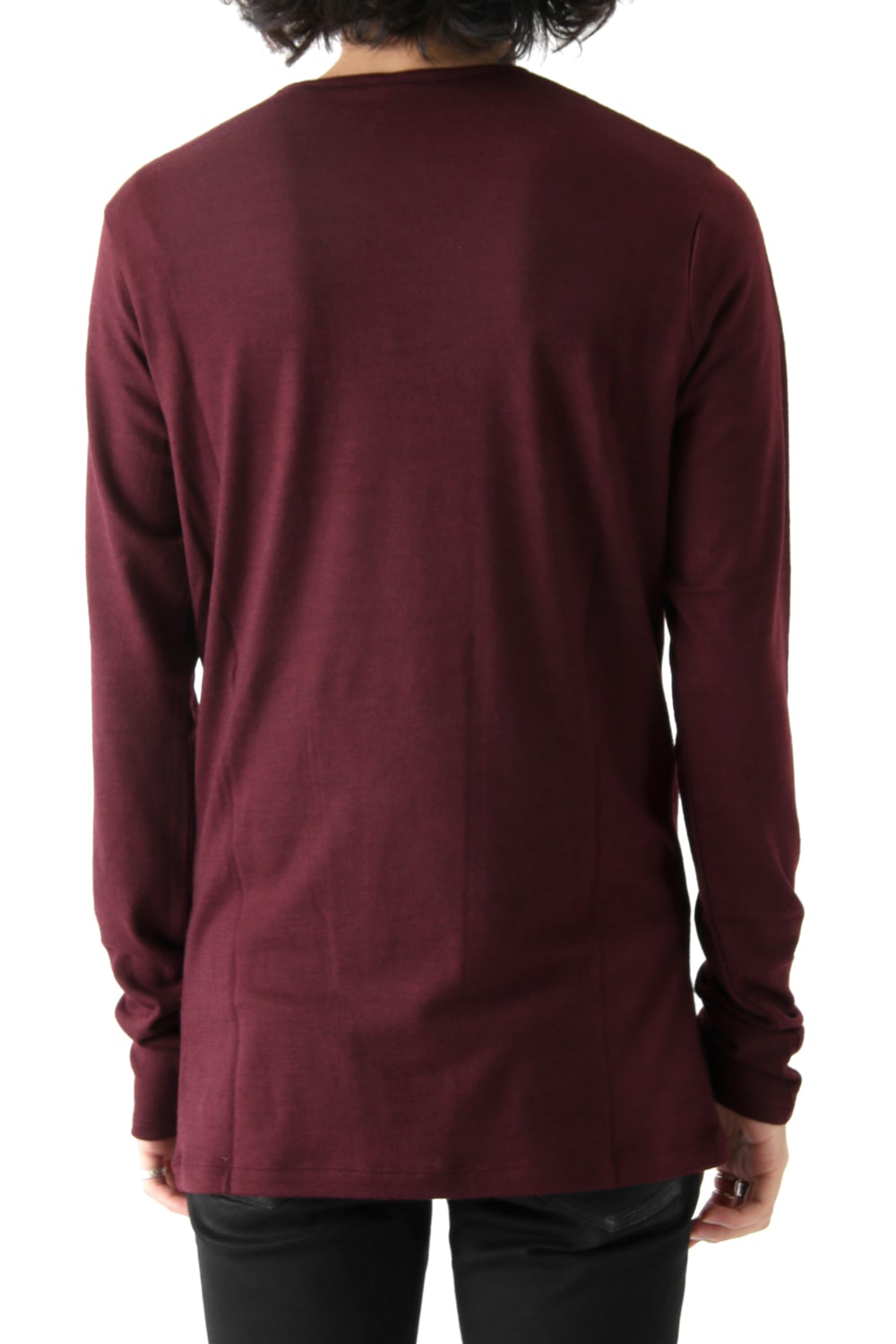 2/72 WASHER PULLOVER PLAIN STITCH LONG SLEEVE