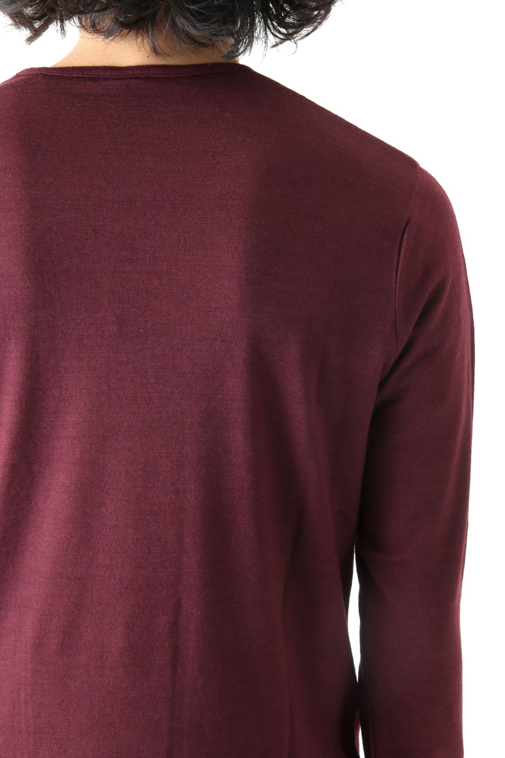 2/72 WASHER PULLOVER PLAIN STITCH LONG SLEEVE