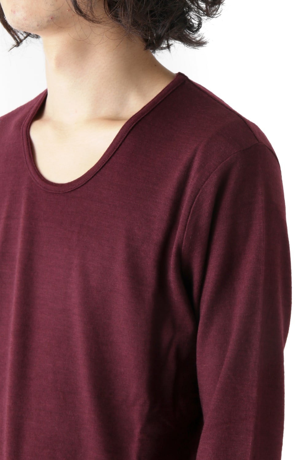 2/72 WASHER PULLOVER PLAIN STITCH LONG SLEEVE