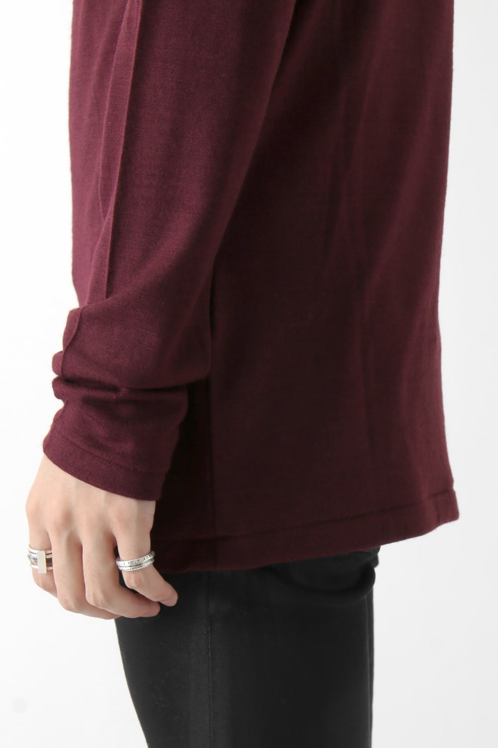 2/72 WASHER PULLOVER PLAIN STITCH LONG SLEEVE