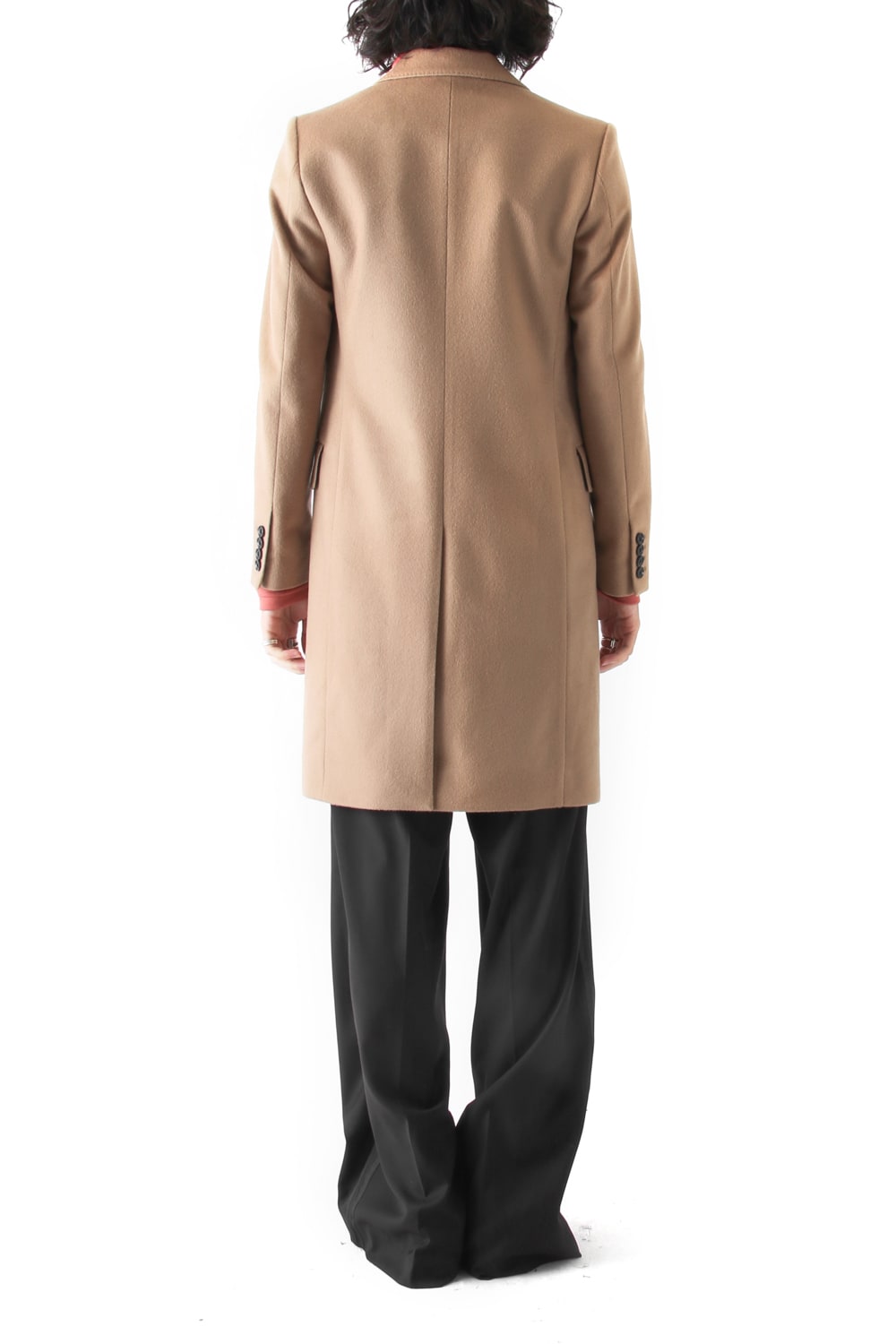 SUPER 120's BEAVER MELTON COAT