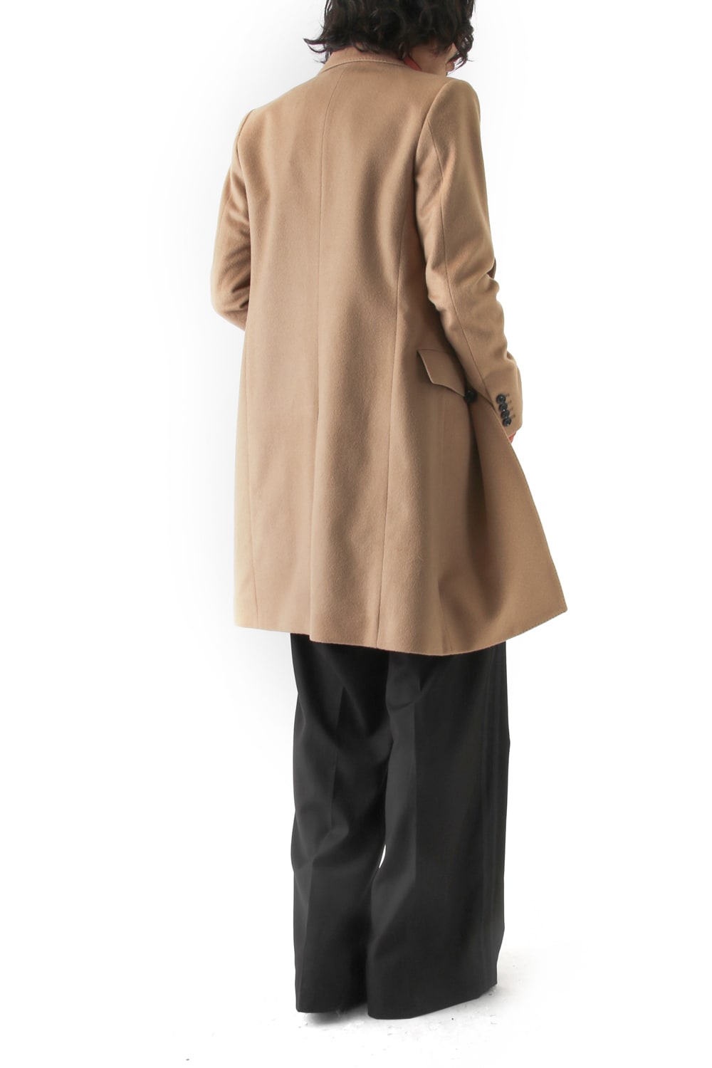 SUPER 120's BEAVER MELTON COAT