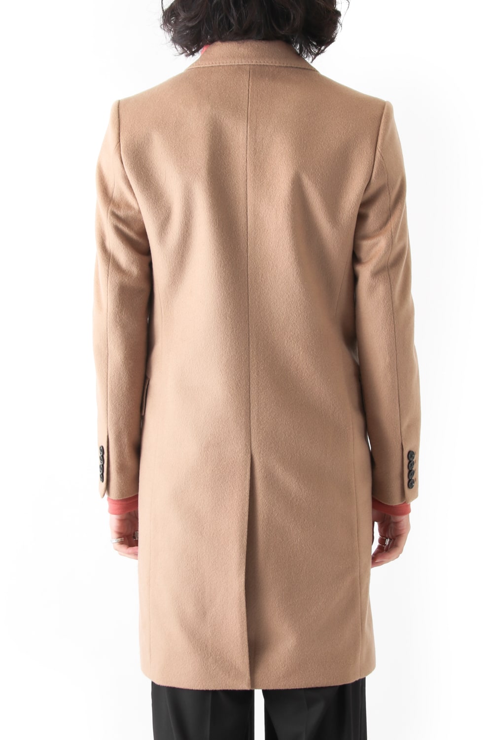 SUPER 120's BEAVER MELTON COAT