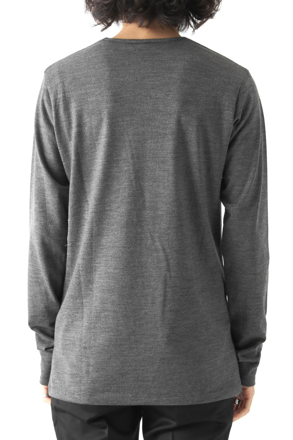 2/72 WASHER PULLOVER PLAIN STITCH LONG SLEEVE