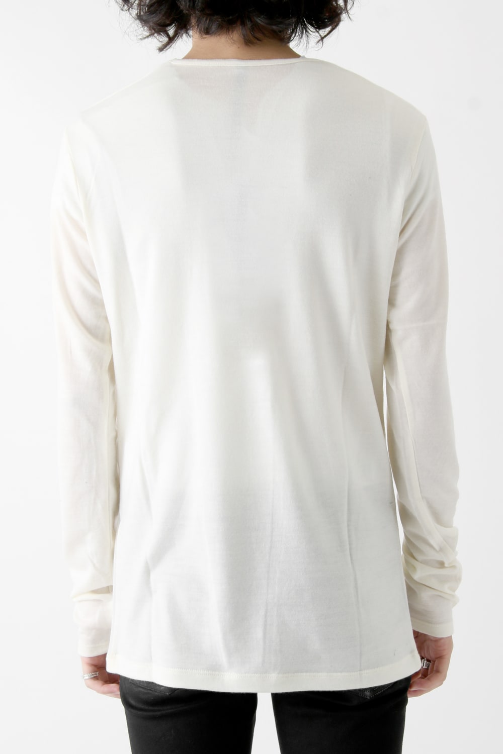 2/72 WASHER PULLOVER PLAIN STITCH LONG SLEEVE