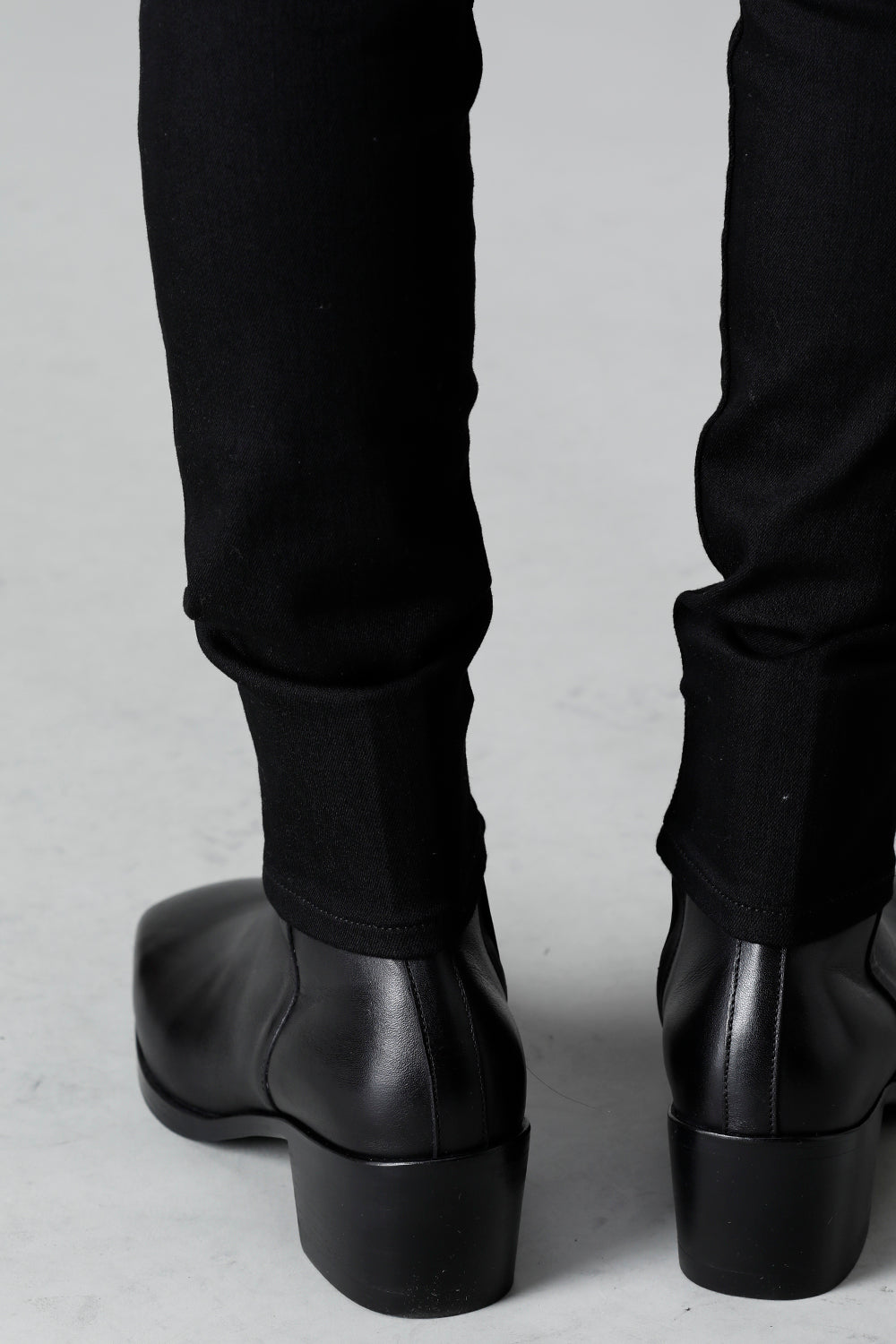 EX Fit Denim Logo Embroidery Leggings Pants