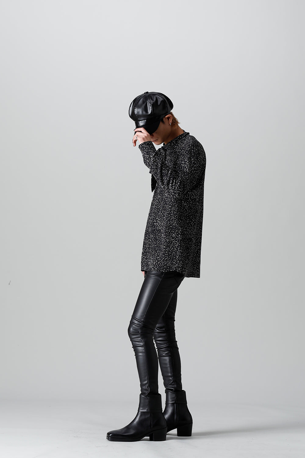 Airy Fake Leather  Faux Leather Leggings Pants