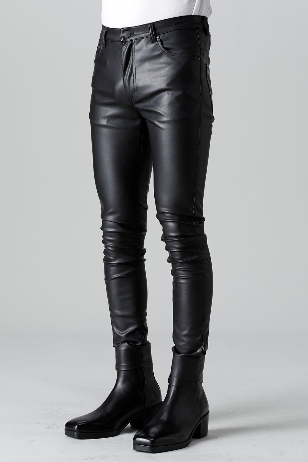 Airy Fake Leather  Faux Leather Leggings Pants