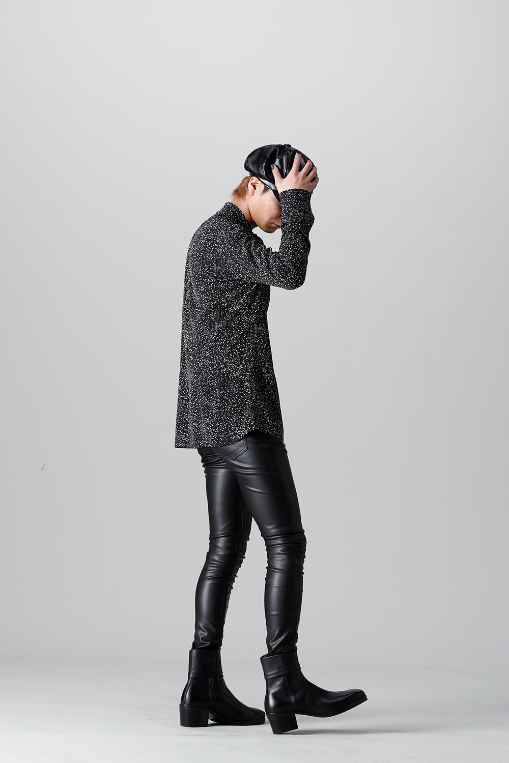 Airy Fake Leather  Faux Leather Leggings Pants