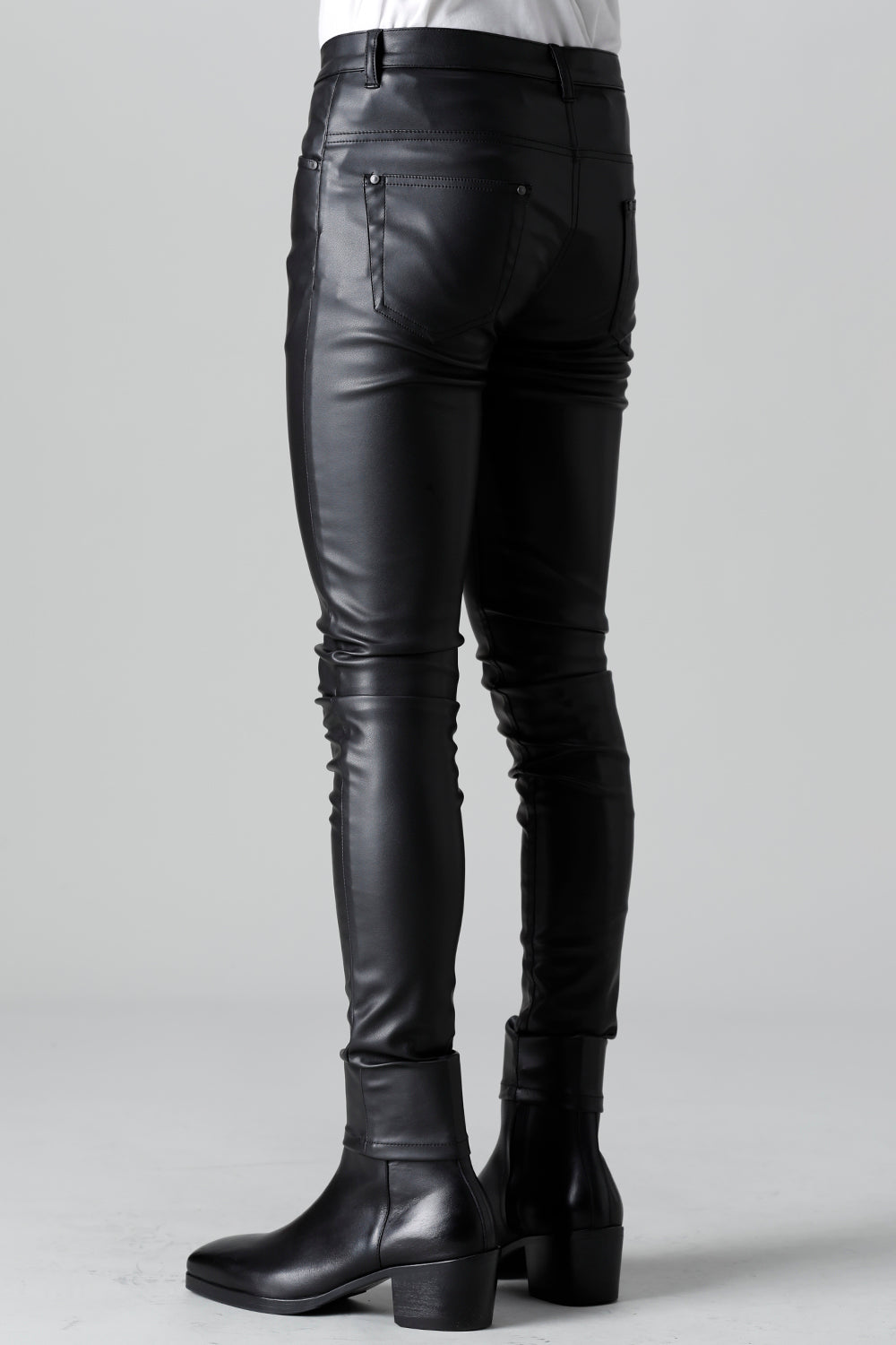 Airy Fake Leather  Faux Leather Leggings Pants