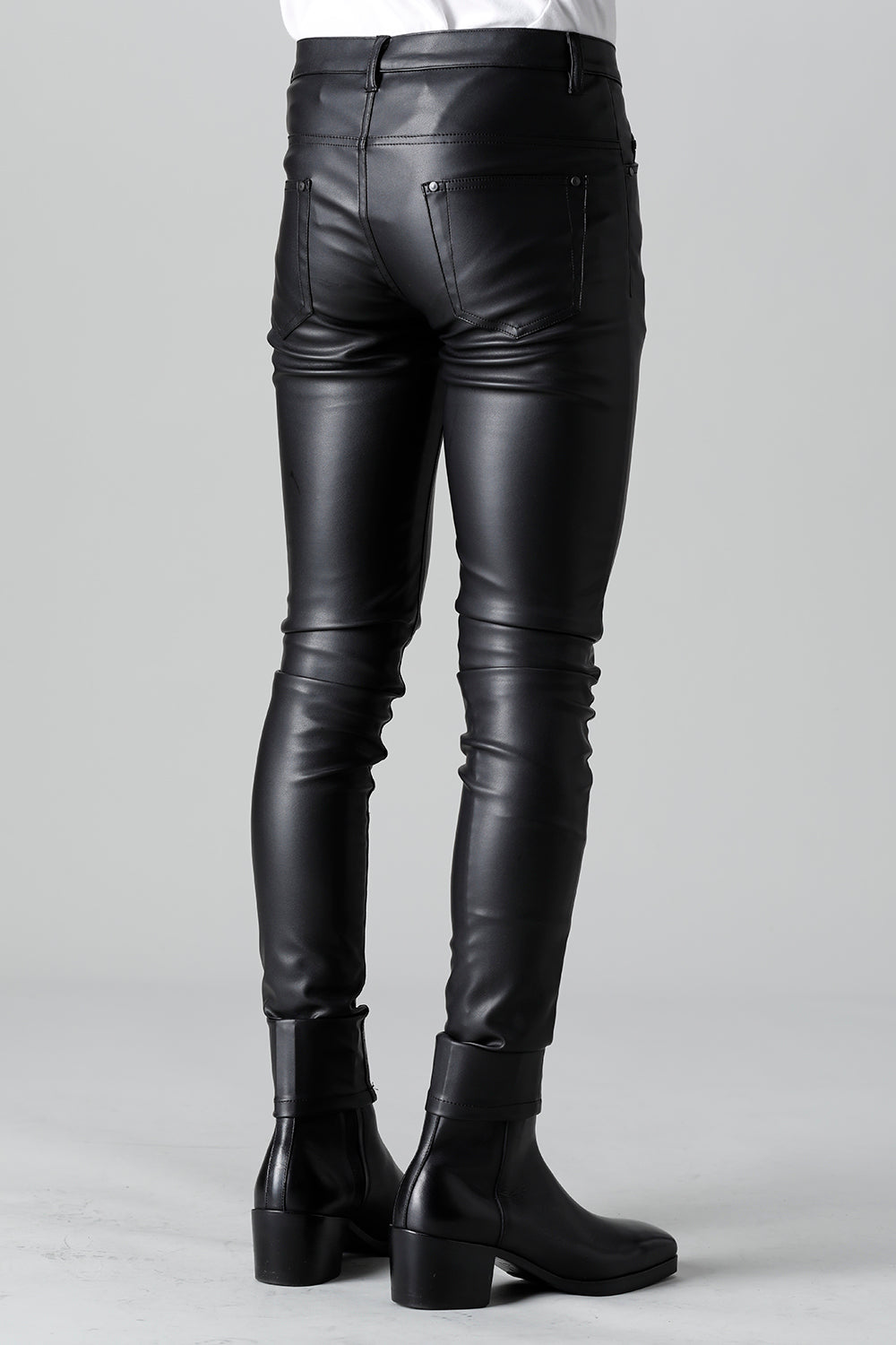 Airy Fake Leather  Faux Leather Leggings Pants