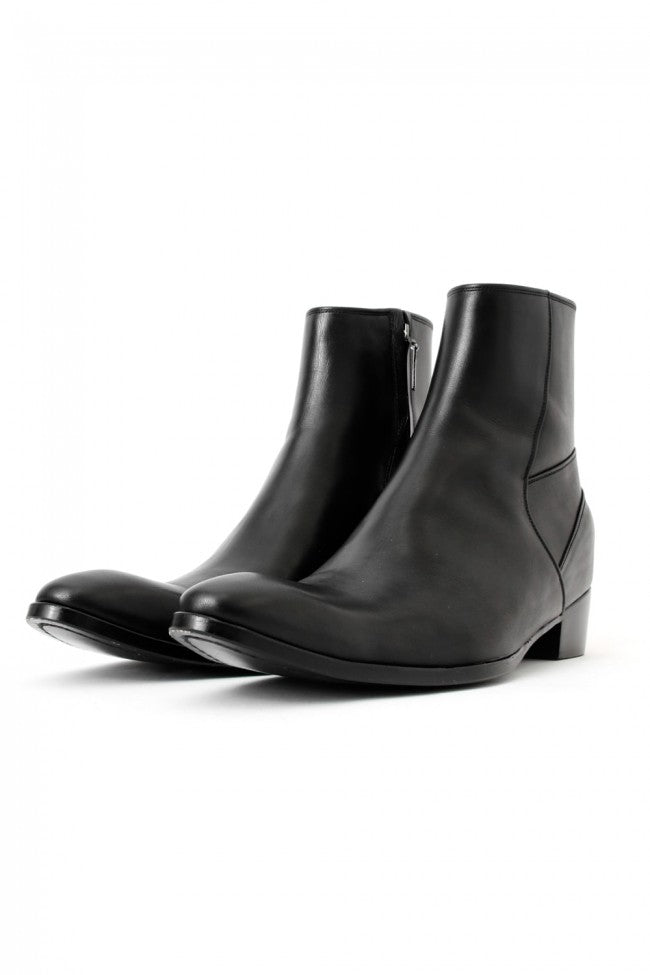 17PS Glenson Kip Inn-Heel Boots (4.5cm Heel)