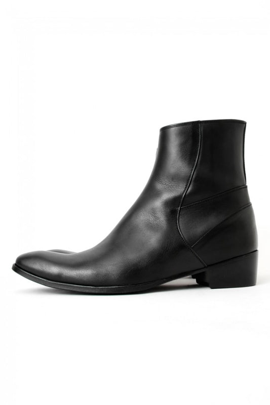 17PS Glenson Kip Inn-Heel Boots (4.5cm Heel)