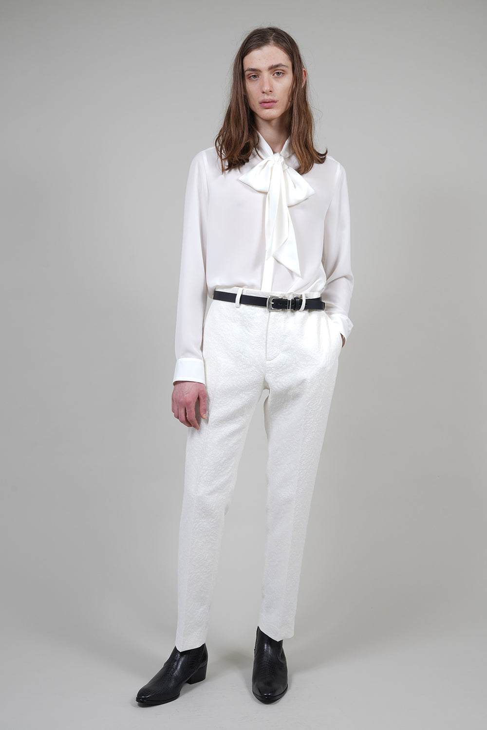 Fukre Rose Jaggard Pants Cream