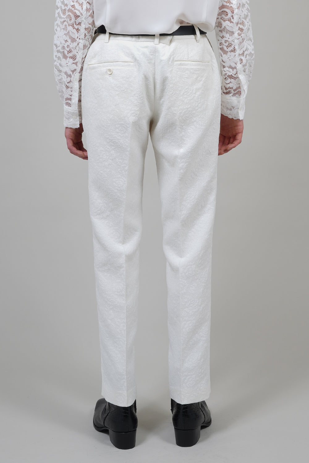 Fukre Rose Jaggard Pants Cream