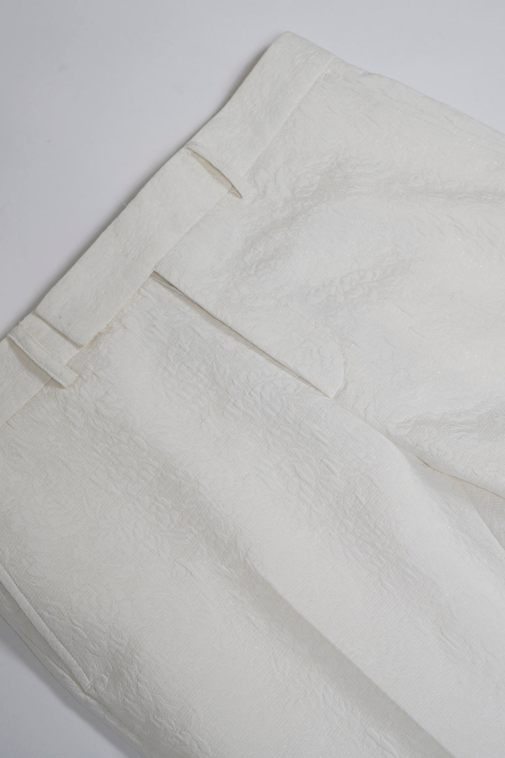 Fukre Rose Jaggard Pants Cream