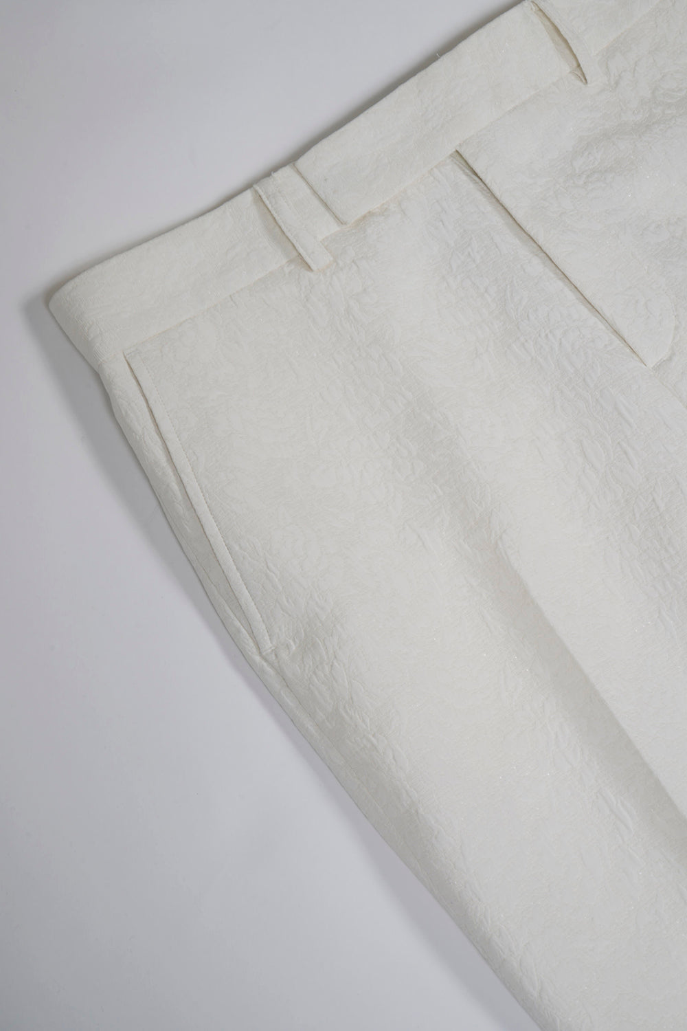 Fukre Rose Jaggard Pants Cream