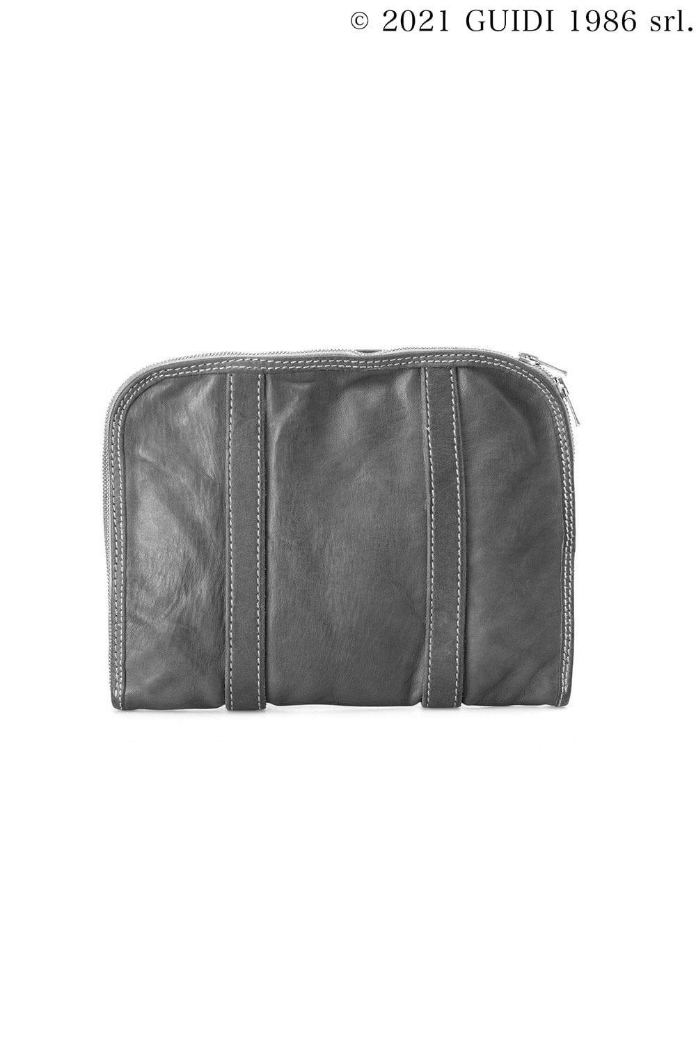 GB0002 - Medium Flat Leather Clutch